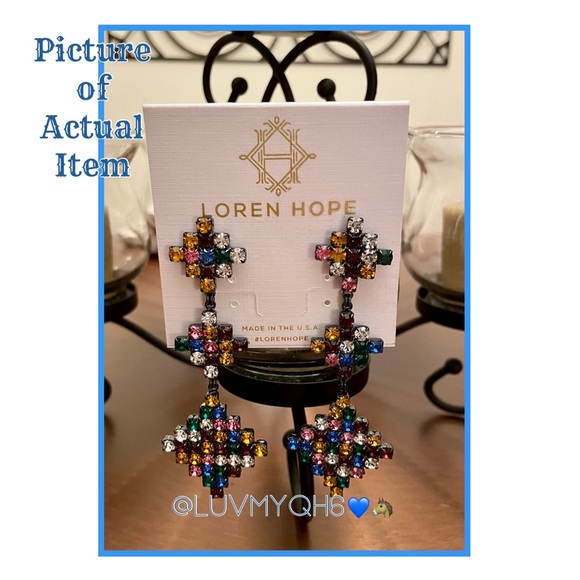 Loren Hope Tetris Earrings🎉HP🎉 - Picture 2 of 2